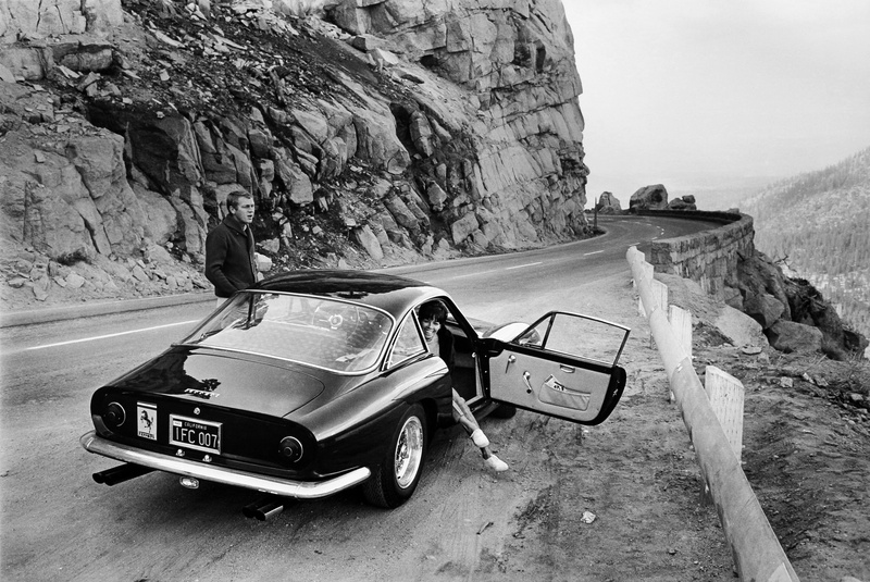 transportation, rock formation, nature, road, rocky mountains, ferrari, 4K, mountain, motor vehicle, outdoors, travel, rock - object, 250, 1963, non-urban scene