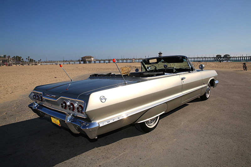 car, automobile, convertible, 1963, impala, auto, vehicle, custom, super, chevrolet, 1080P, sport, lowrider