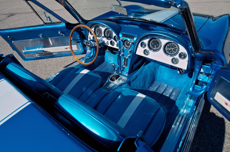 4K, convertible, muscle, chevrolet, supercar, sting, (c-2), ray, corvette, 1963, stingray