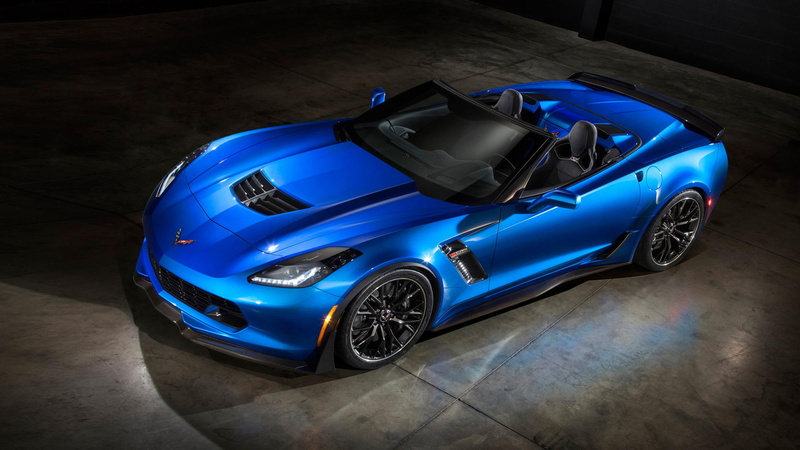 cars, z, blue, coupe, corvette, 2015, chevrolet, convertible, 2K