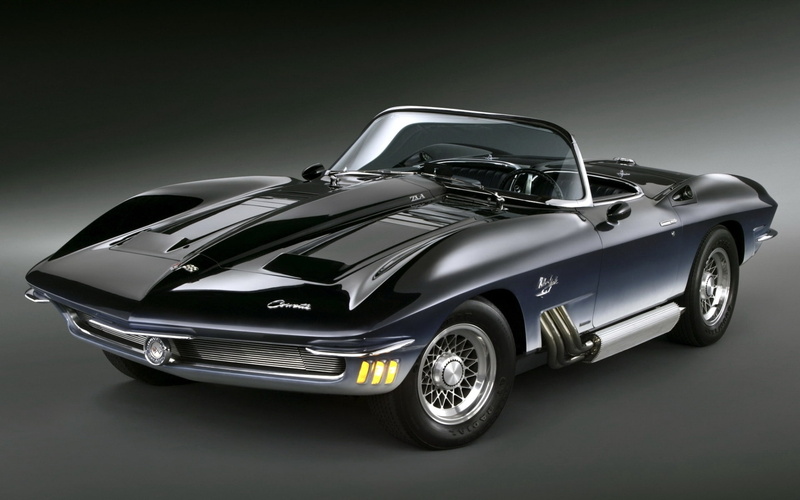 Corvette, gray, indoors, no people, land vehicle, luxury, wealth, Chevrolet, transportation, studio shot, wheel, shiny, motor vehicle, Mako, Shark, metal