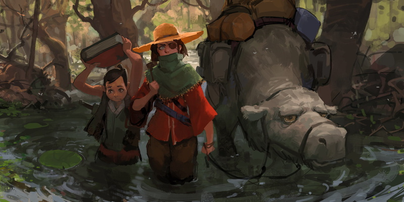 fantasy art, eye patch, 1080P