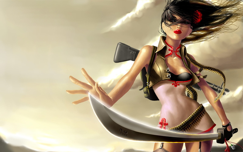 real people, outdoors, nature, animated, hairstyle, design, warrior, technology, one person, fashion, hd, girl, holding, adult, woman, sky, lifestyles