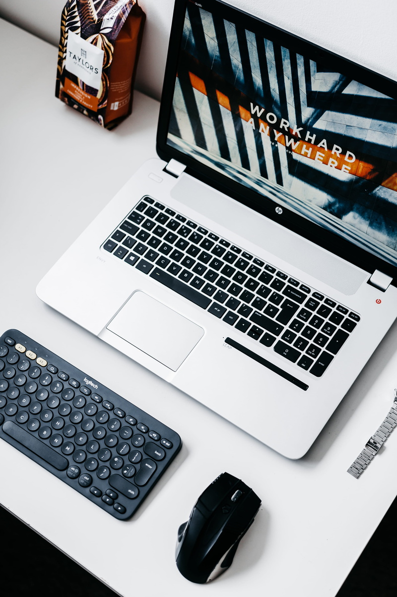 taylor, table, laptop, internet, workhard anywhere, technology, desk, data, 4K, flat lay, computer Keyboard, desktop PC, tech, gadget, workspace, equipment