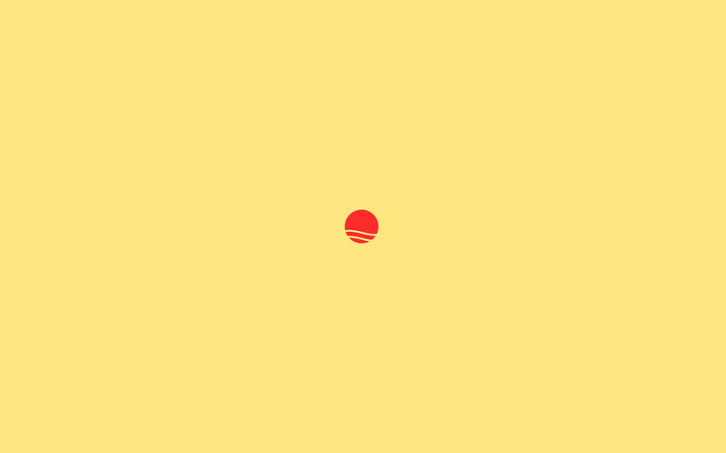 simple background, red, minimalism, dots, 2K