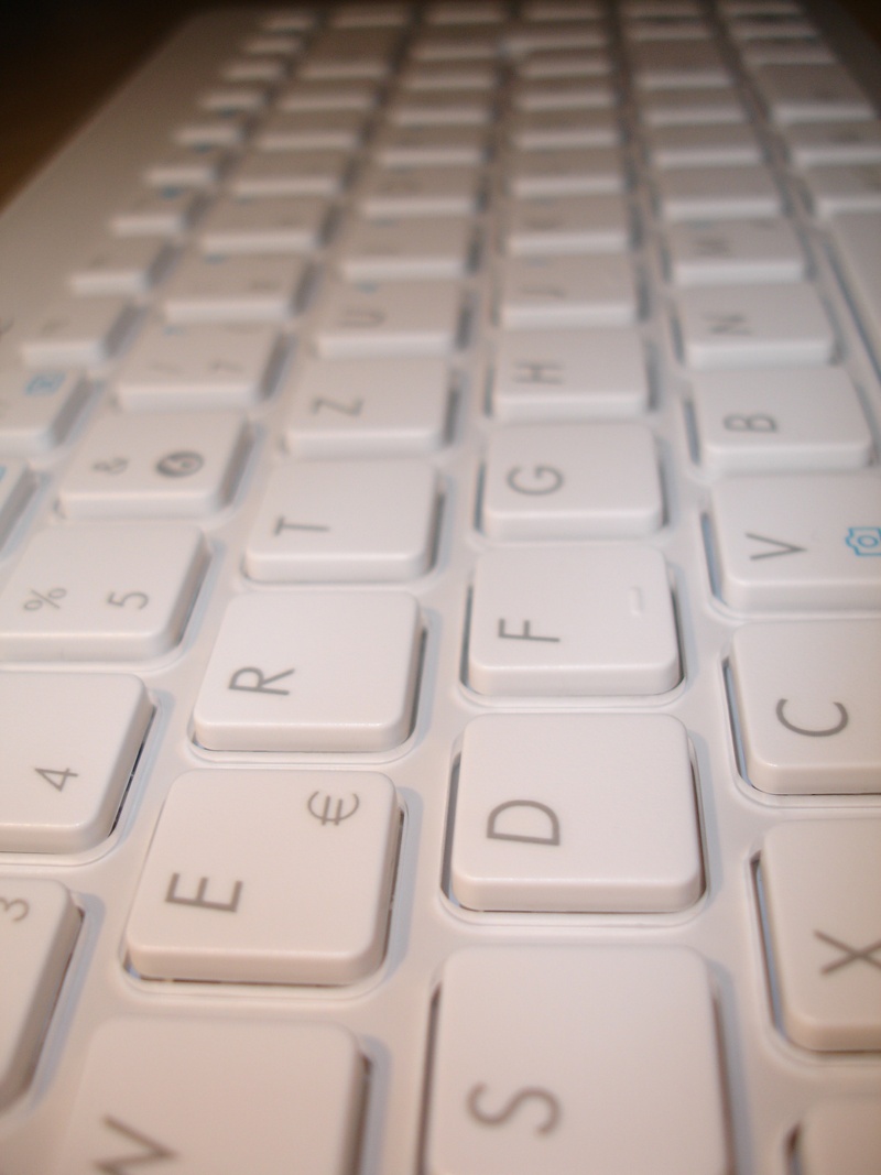 white, computer key, chiclet keyboard, technology, computer equipment, indoors, keys, text, input device, computer, connection, periphaerie, laptop, letter