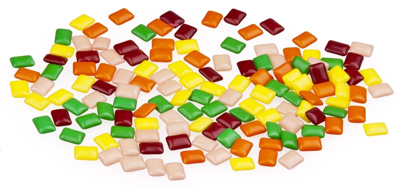 red, gum, sweet, chiclets, large group of objects, indoors, confectionery, orange, close-up, color, candies, green color, business, assorted, yellow, abundance