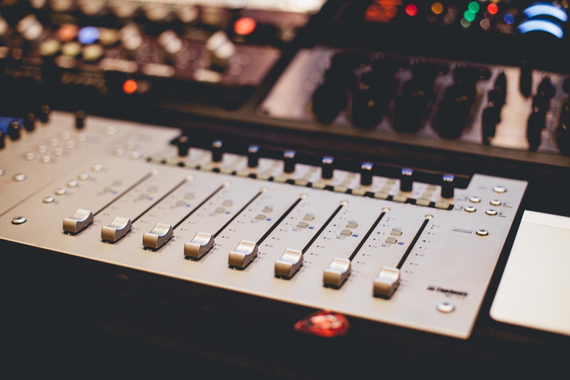 sound recording equipment, knob, studio, indoors, nightlife, control panel, no people, switch, musical instrument, audio electronics, push button, recording studio