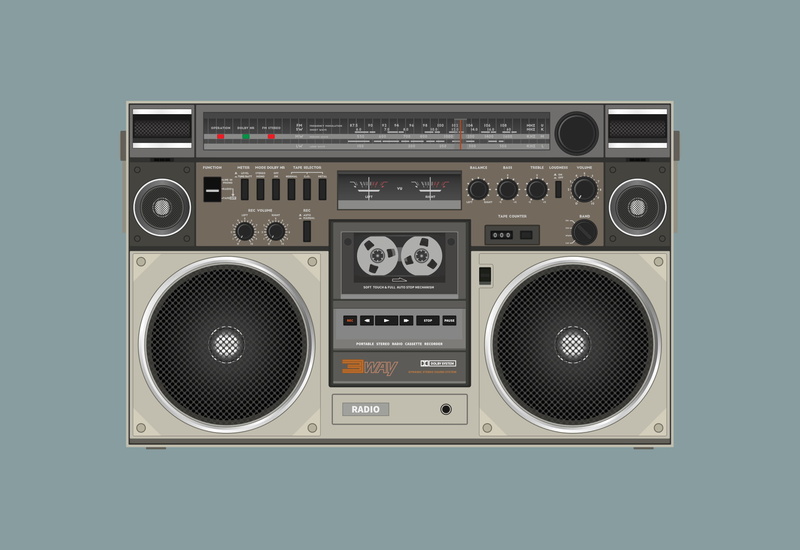 1080P, Cassette Player, Music, Artistic