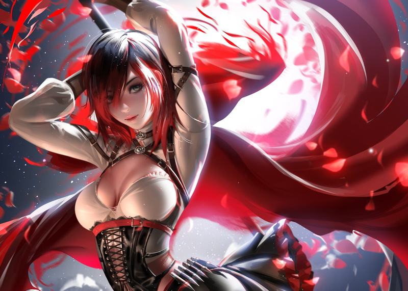 2K, Ruby Rose (RWBY), RWBY, Liang Xing