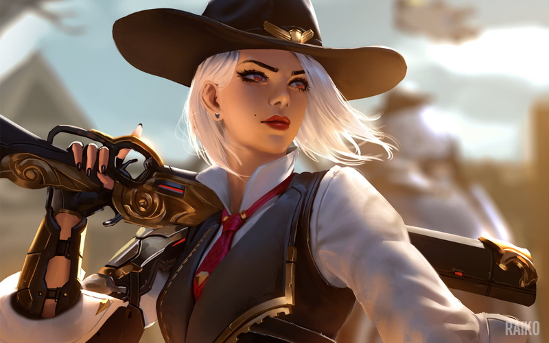 1080P, Overwatch, Ashe (Overwatch)