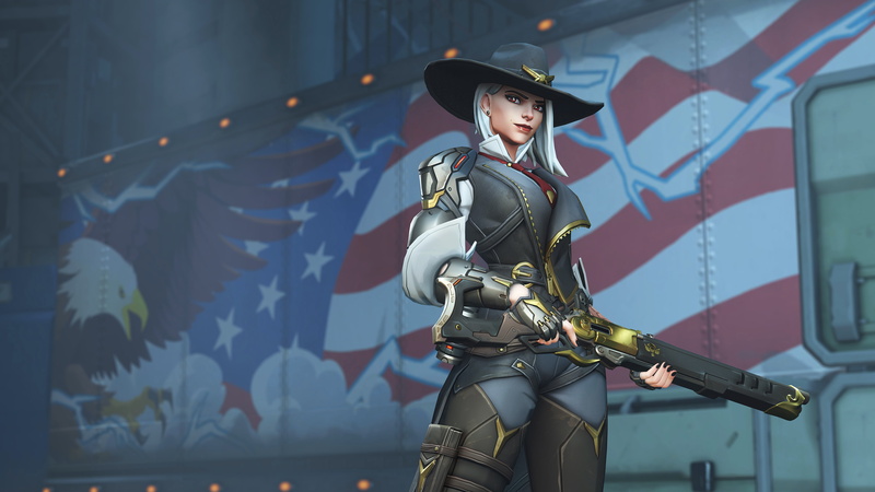 Overwatch, Video Game, Ashe (Overwatch), 4K