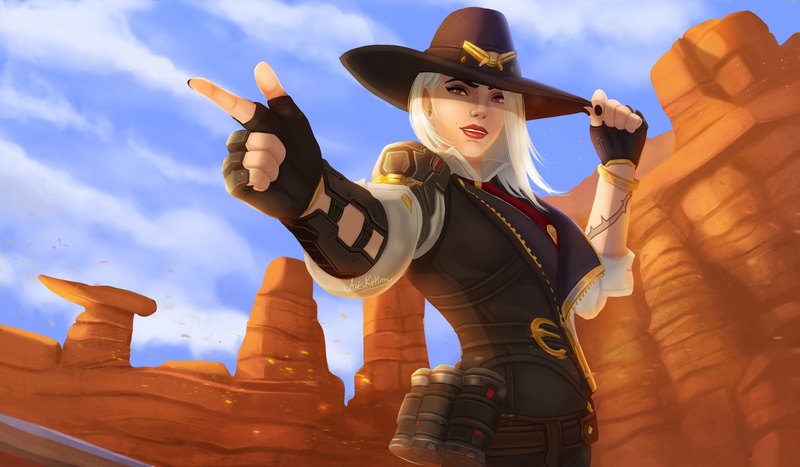 2K, Video Game, Ashe (Overwatch), Overwatch
