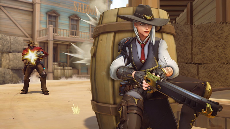 Overwatch, 4K, McCree (Overwatch), Video Game, Ashe (Overwatch)