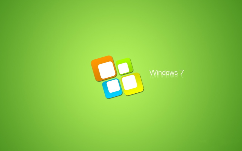 1080P, Desktop, windows, Logo, microsoft, minimalism, windows seven, Seven, Hi-Tech