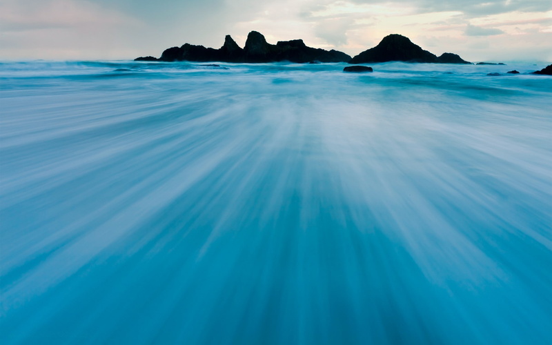 nature, cloud - sky, sea, outdoors, land, blue, no people, Long Exposure, water, 1080P, day, windows 8, rock, idyllic, turquoise colored, beach, beauty in nature