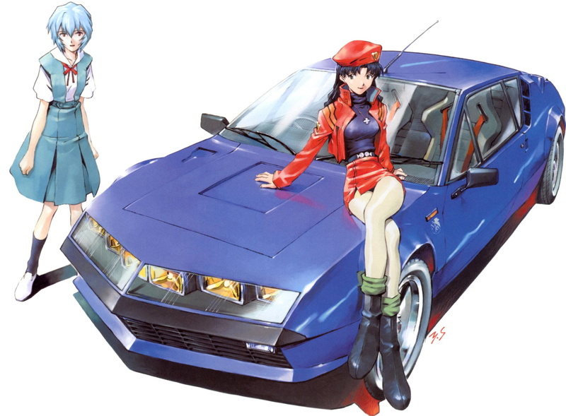 Neon Genesis Evangelion, Evangelion, 1080P, Rei Ayanami, Misato Katsuragi
