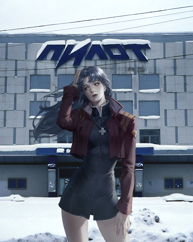 Neon Genesis Evangelion, Katsuragi Misato, 1080P