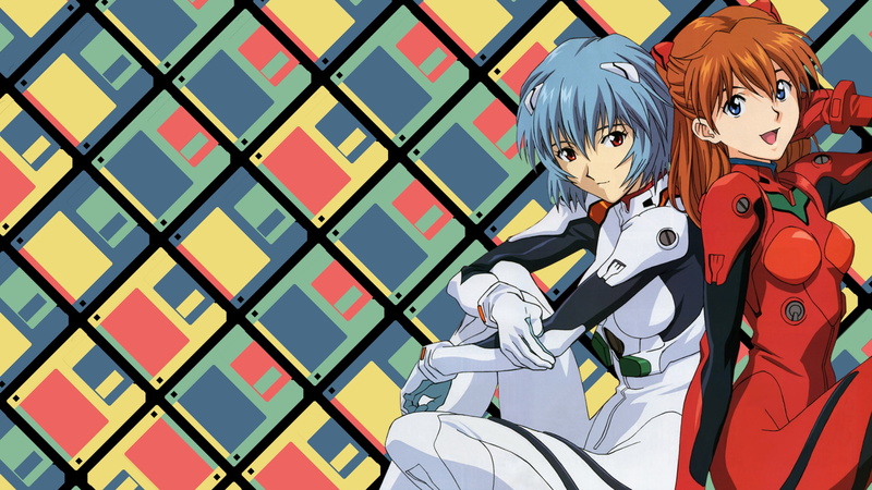 1080P, Rei Ayanami, Neon Genesis Evangelion, Evangelion, Asuka Langley Sohryu