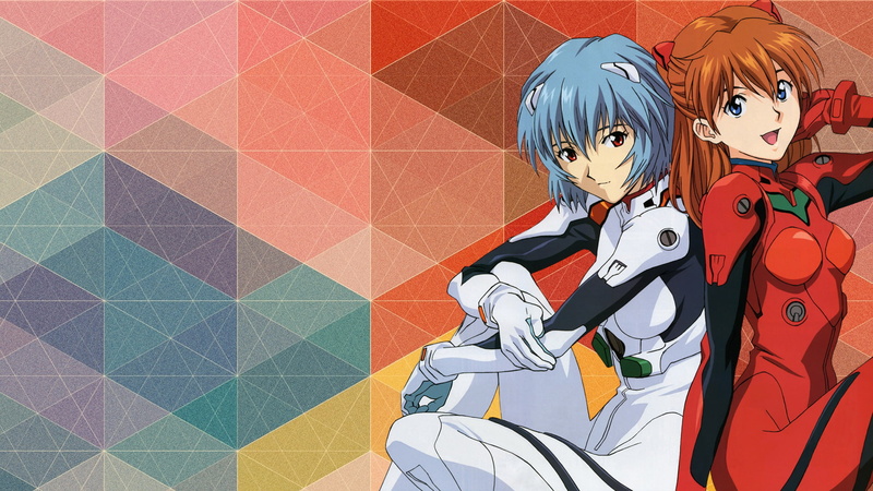 Asuka Langley Sohryu, Rei Ayanami, Evangelion, 1080P, Neon Genesis Evangelion