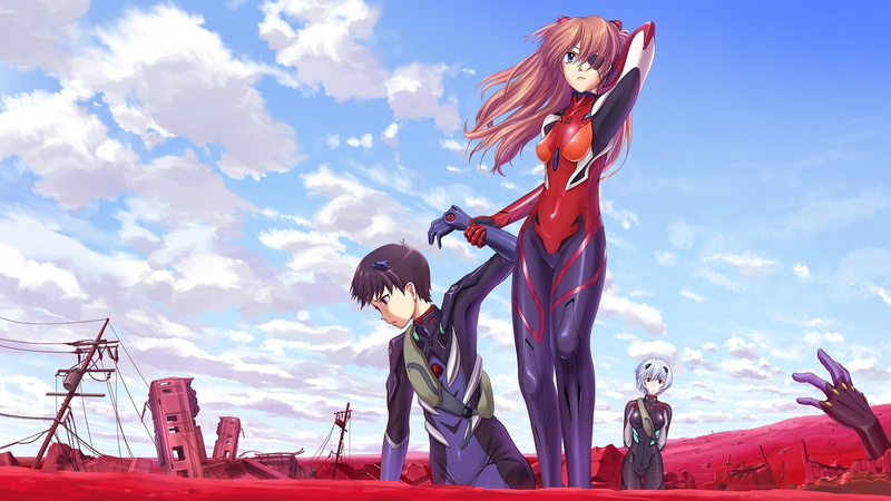 Shikinami Asuka Langley, 1080P, Ayanami Rei, Neon Genesis Evangelion, Ikari Shinji, anime, Asuka Langley Shikinami, Asuka Langley Soryu