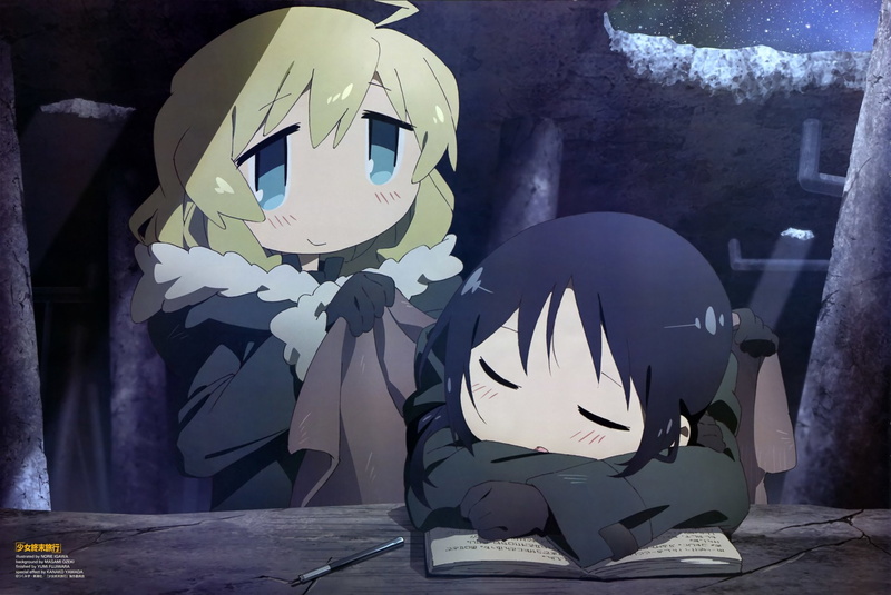 Girls Last Tour, Yuuri (Girls Last Tour), Chito (Girls Last Tour), Anime, 1080P