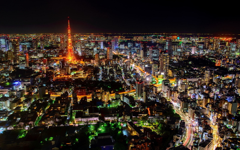 japan Anime City, images Of Tokyo, tokyo, 1080P, tokyo Japan City