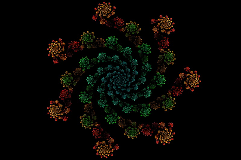 computer Graphic, isolated, black background, tree, decoration, black Color, virus, creativity, illustration, shape, flower, pattern, growth