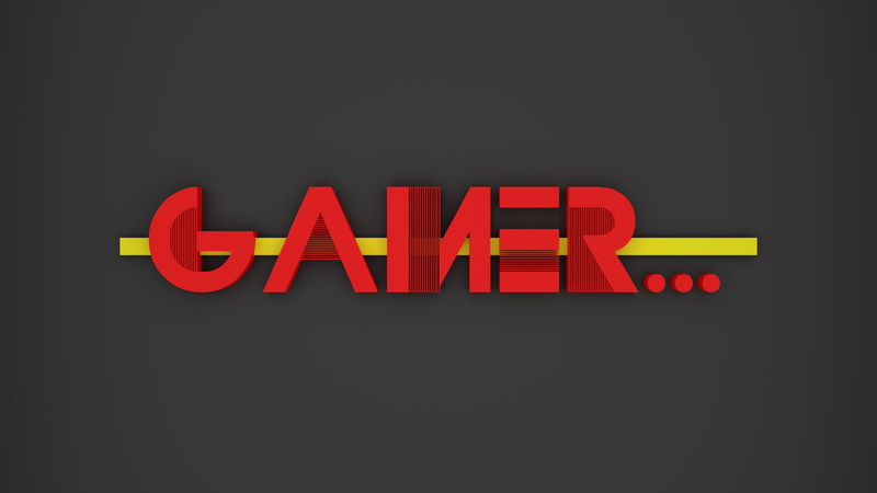 quote, 3D graphics, game poster, Gamer, 4K, game logo, 2K, text, 3D Abstract