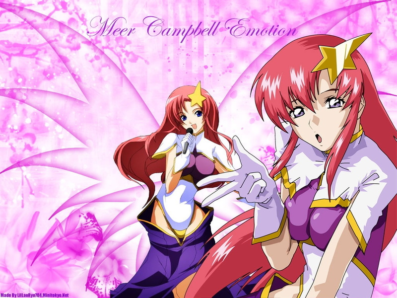 480P, art, gundam, anime, seed, meer, gundam seed, campbell, hd, Meer Campbell