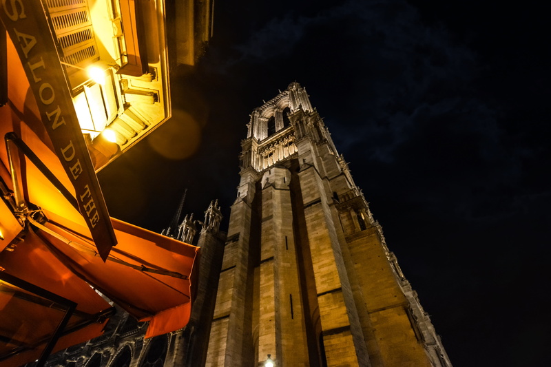 awning, belief, cafe, building exterior, the past, evening, illuminated, salon de the, landmark, travel, cathedral, building, europe, architecture, light