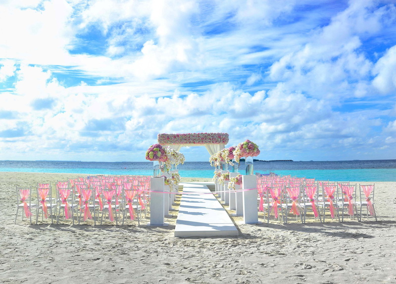 clouds, landscape, seat, ocean, water, horizon over water, decor, seashore, chairs, scenics - nature, island, resort, beach, day, chair, tranquil scene