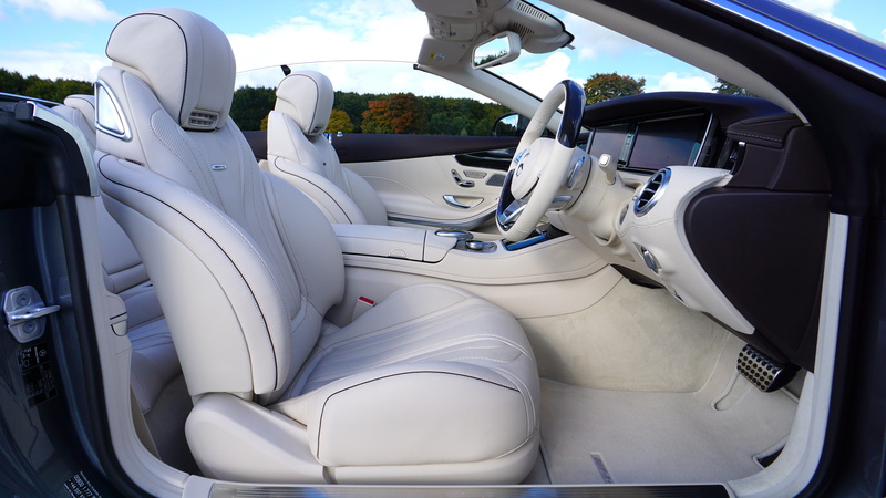 auto, leather, seat, metal, outdoors, close-up, motor vehicle, land vehicle, air vehicle, chrome, protection, style, drive, 5K, white, modern, s63, white color