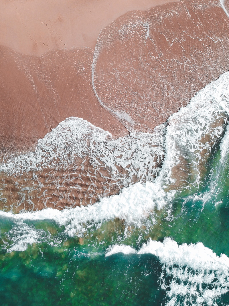 tranquility, ocean, aquatic sport, view, non-urban scene, beach, explore, sport, environment, dji, body, waterfront, wave, scenics - nature, day, iphone background