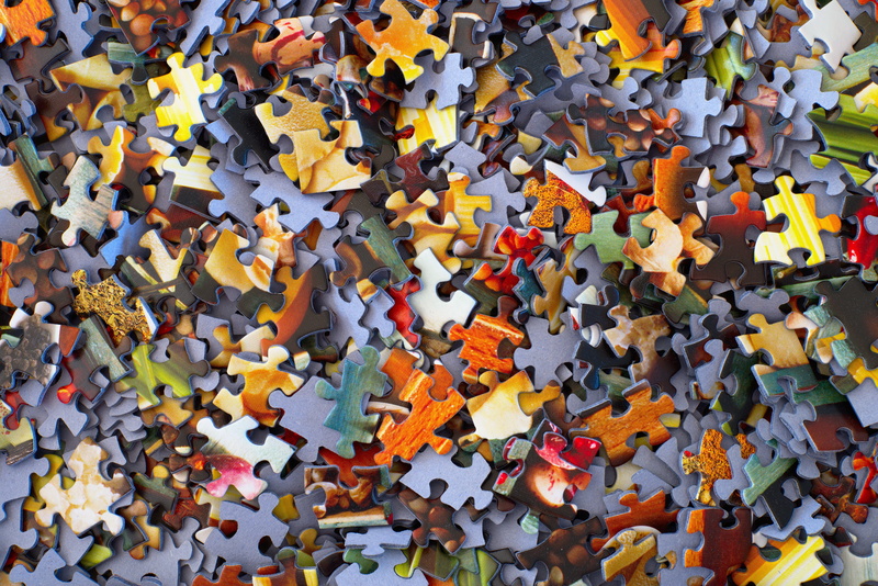 games, paper, high angle view, toy, connection, indoors, solution, full frame, multi colored, no people, chaos, close-up, toys, puzzle, yellow, abundance