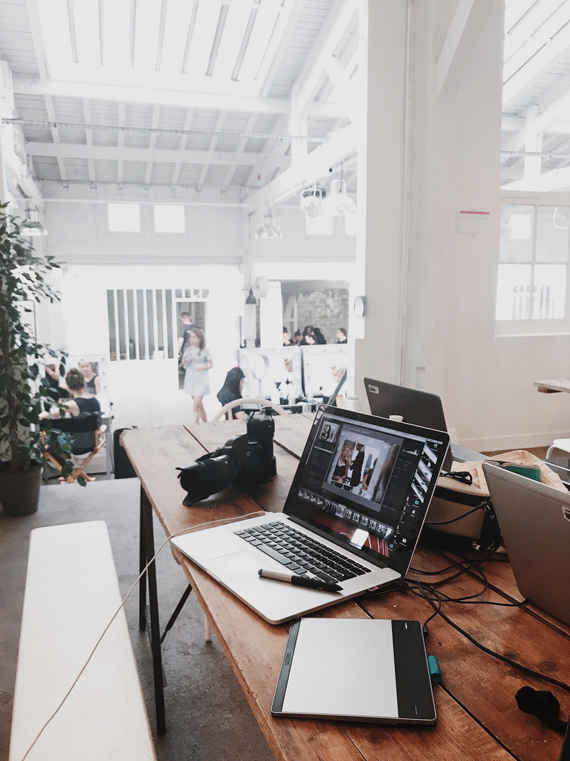 studio, room, connection, interior design, occupation, men, turned, desk, media, indoors, workplace, technology, window, working, office, magazine, models
