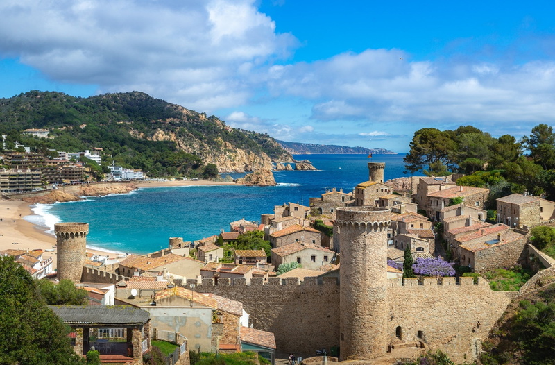 Village, Man Made, 1080P, Tossa de Mar