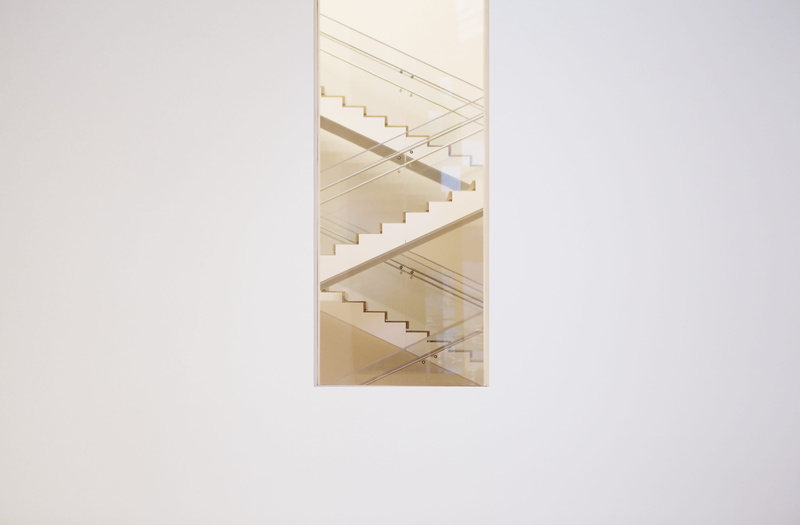 wooden, white space, wall - Building Feature, transparent, indoors, frame, open, white color, ceiling, glass - material, artwork, photograph, wall, staircase