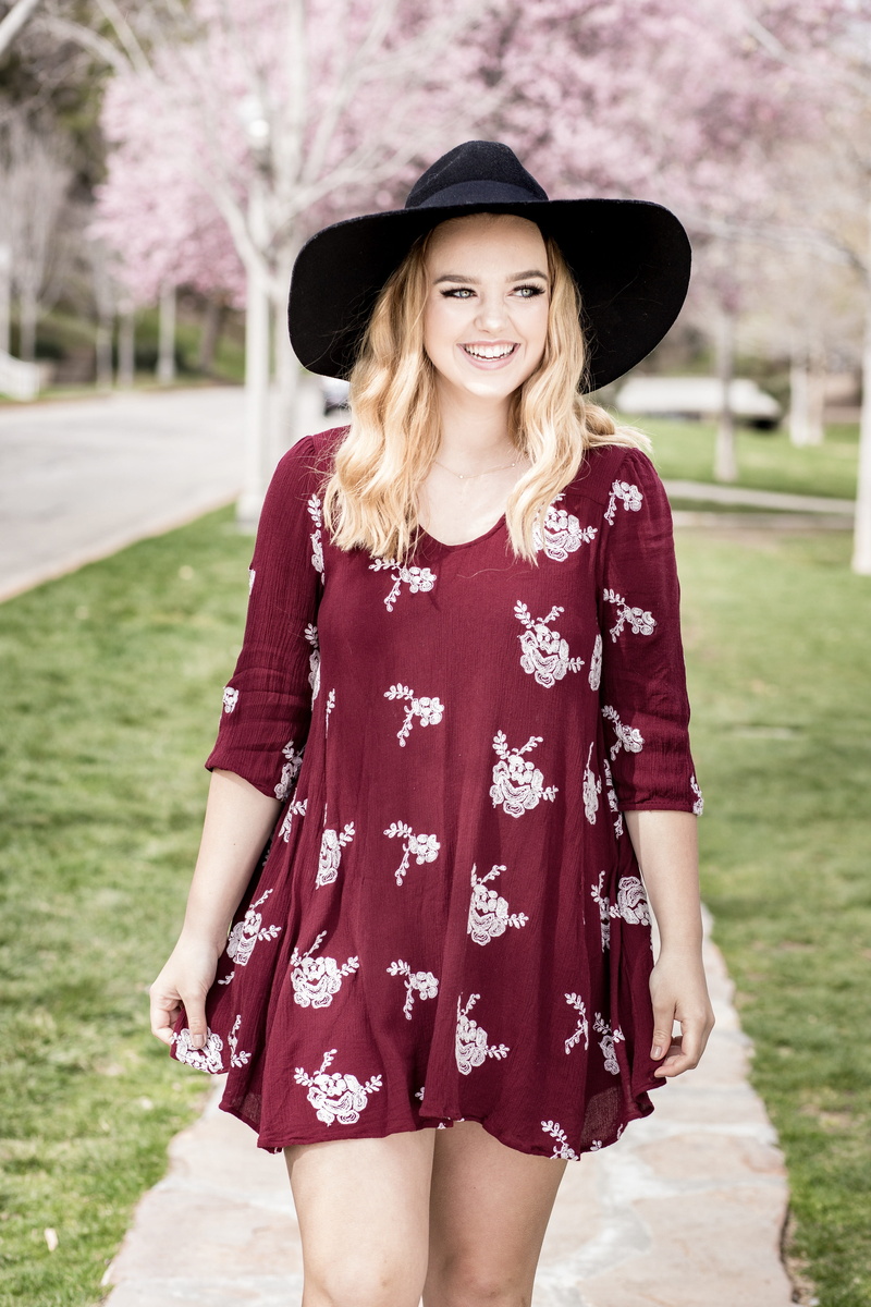 human, bokeh, united states, people, female, young adult, beauty, hairstyle, 4K, standing, person, leisure activity, young women, floral, looking at camera