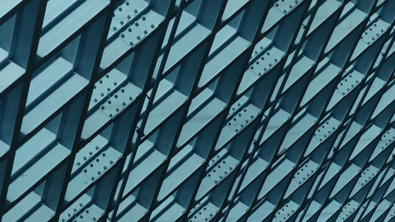steel, rug, low angle view, no people, full frame, office building exterior, building exterior, beams, office, building, 4K, pattern, nature, outdoors