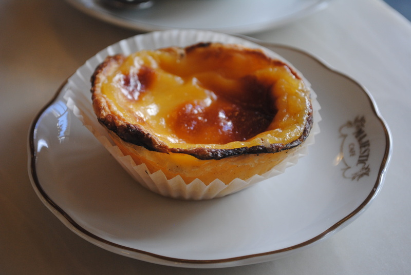 portugal, pastel, indulgence, sweet, fruit, plate, sweet food, bakery, ready-to-eat, food and drink, breakfast, cart, baked pastry item, tart - dessert