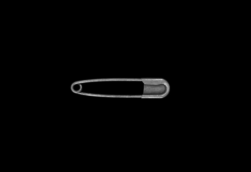shape, metal, protection, copy space, black background, safety pin, clip, healthcare and medicine, close-up, man made, single object, no people, 1080P