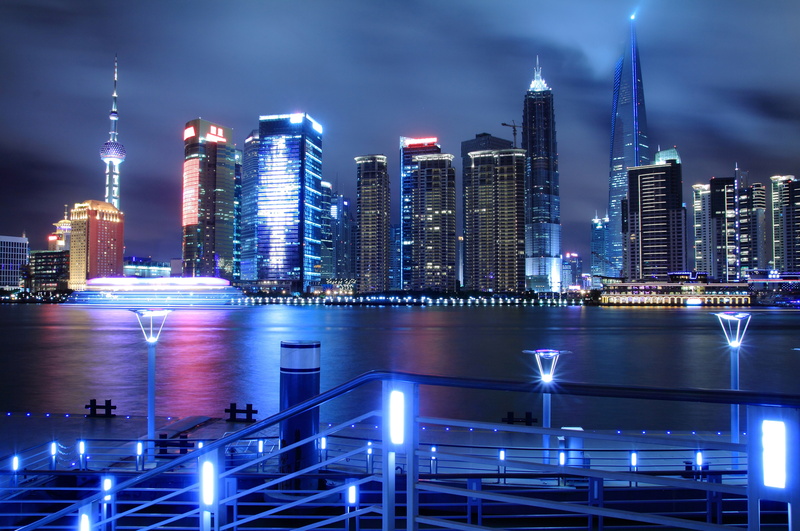 waterfront, street, river, outdoors, finance, nature, skyscrapers, dusk, building Exterior, airport, illuminated, midsection, cityscape, modern, urban Skyline