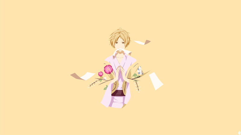 anime, Natsume Yuujinchou, minimalism, 4K, Takashi Natsume