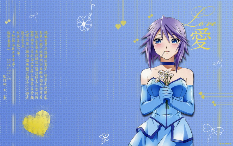 indoors, 720P, Rosario + Vampire, festival, blue background, anime, no people, technology, blue, swimwear, nature, close-up, toy, pattern, celebration