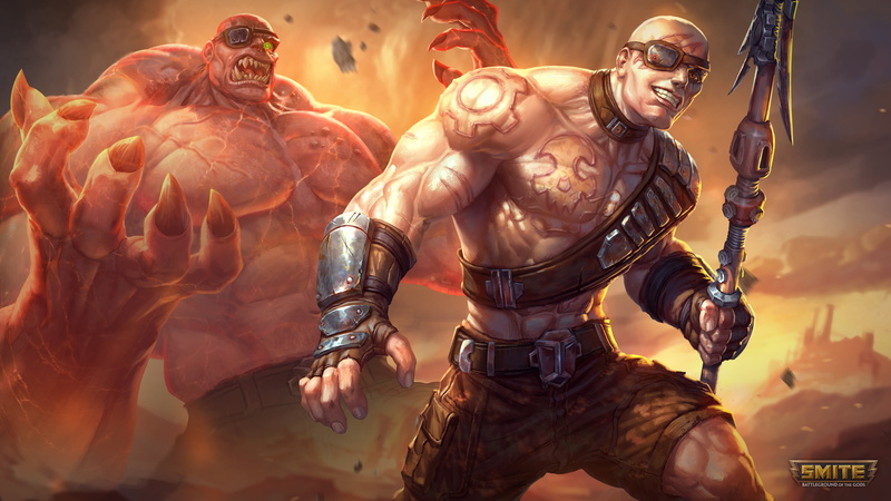 Video Game, Cu Chulainn (Smite), 4K, Smite