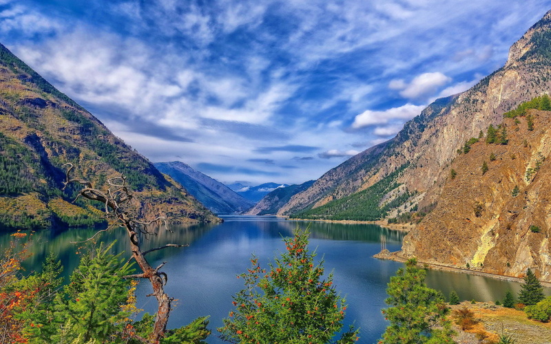columbia, 2K, lake, desktop, british, background, canada