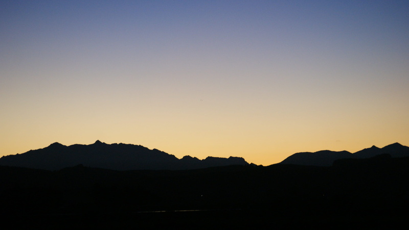 mountain range, tranquility, no people, sky, dark, outdoors, 2K, tranquil scene, clear sky, mountain, southland, mountains, copy space, new zealand, landscape