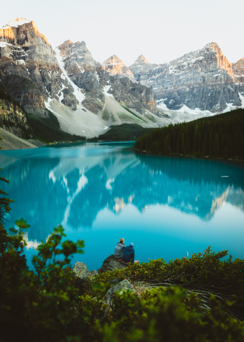 nature, no People, canadian Rockies, glacier, sunset, bokeh, mountian, rock - Object, beauty In Nature, vibe, valley, lake, glow, canada, water, sky, mountain