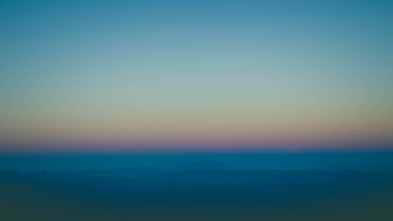 mountain, sunrise, tranquil scene, mountains, 4K, nature, remote, environment, tranquility, beauty in nature, scenics - nature, horizon, non-urban scene